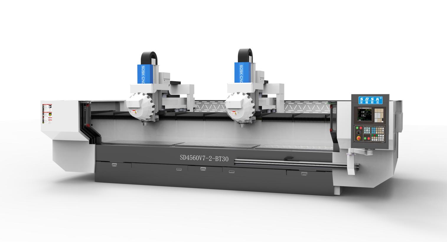 雙頭雙通道型材加工中心SD4560V7-2-BT30 技術(shù)規(guī)格書